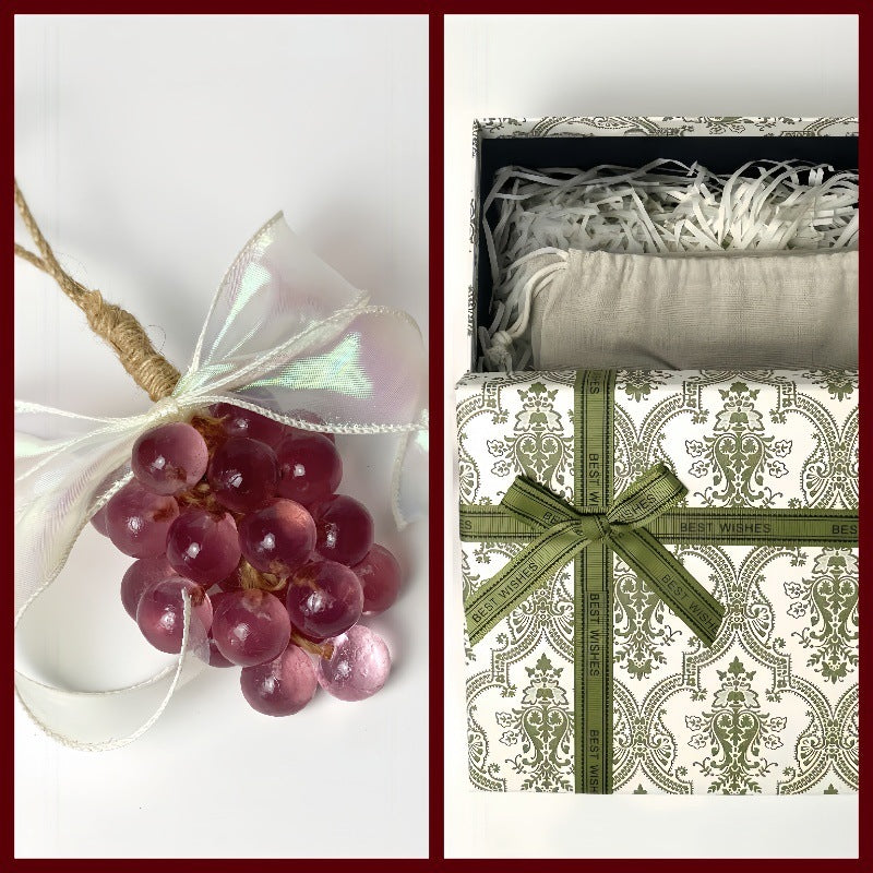 Crystal Grape Soap Gift Set — Handmade Scented Aromatherapy Bath & Body — product photo 7