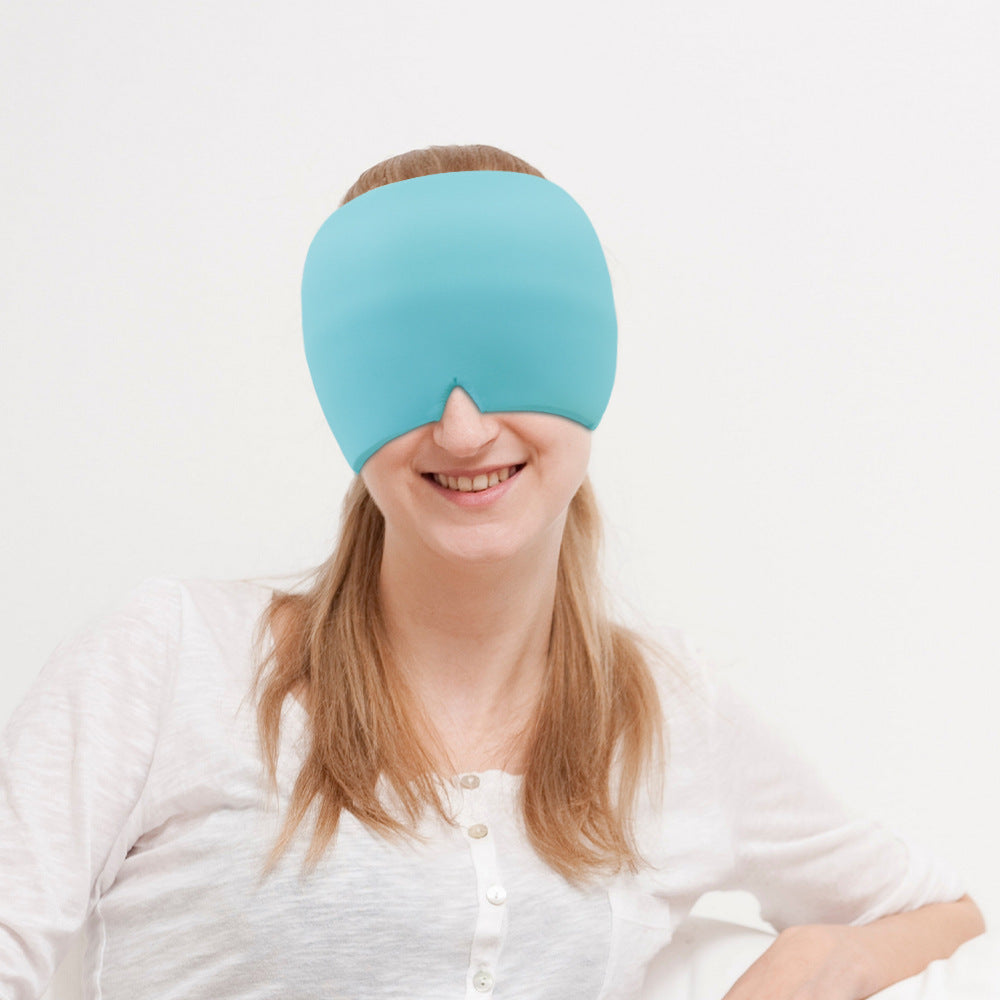 Cold Therapy Migraine Relief Cap — 360° Cooling Gel Head Wrap — product photo 8