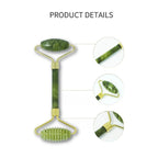 Jade Gua Sha & Roller Sculpting Set — Facial Massage Beauty Tool — product photo 4