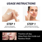 EELHOE Men's Tone-Up Lazy Cream — Invisible Pore Brightening Concealer — product photo 5