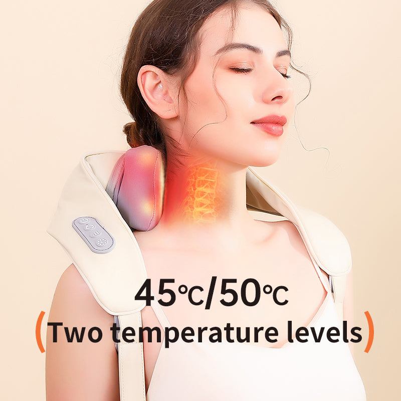 Shoulder & Neck Massage Machine — Kneading Heat Therapy Wrap — product photo 1