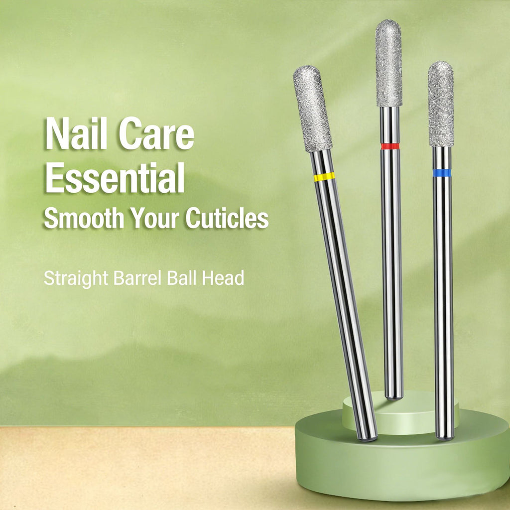Tungsten Nail Drill Bit — Flat-Head Grinding Head Manicure Beauty Tool — product photo 2