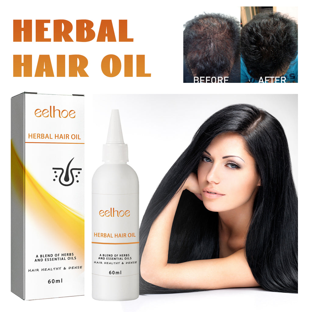 Herbal Thickening Hair Oil — Conditioning Repair for Dry, Thin-Looking Hair — product photo 3