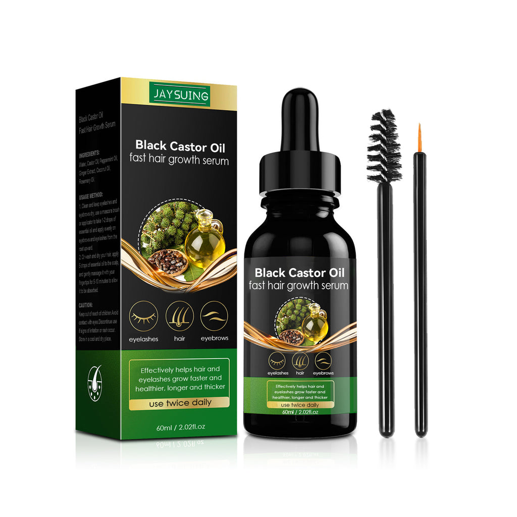 Castor Oil Hair Strengthening Serum — Thickness & Root Nourishment — product photo 2
