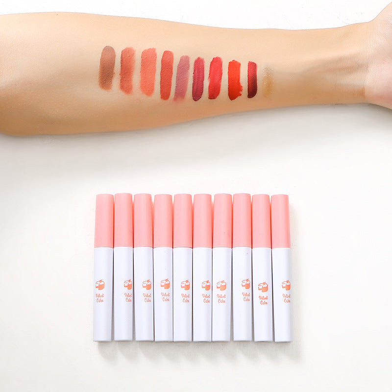 Velvet Matte Liquid Lipstick Set (10 Shades) — Non-Transfer Long-Wear Makeup — product photo 2