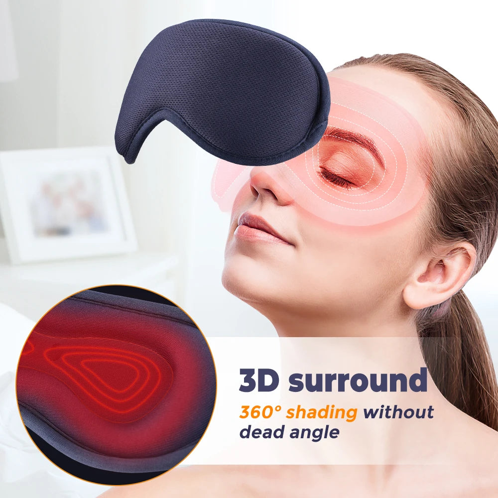 Heated Eye Massager — Wireless Vibration Comfort for Tired, Dry Eyes — product photo 2