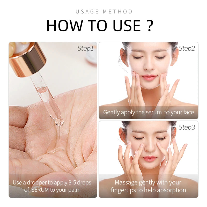 LAIKOU Sakura Face Serum — Brightening Hydrating Anti-Age Skincare — product photo 4