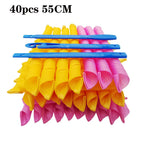 Heatless Hair Curlers Set — No-Damage Overnight Curling Rollers Hair Tool — product photo 1
