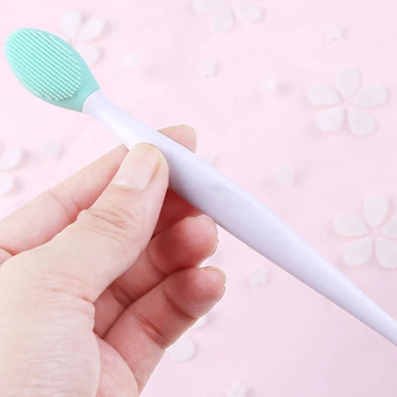 Silicone Facial Cleansing Brush — Gentle Deep-Clean Skin Tool — product photo 3